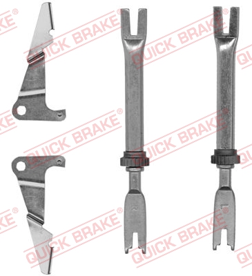 Adjuster Set, drum brake - 102 53 012 QUICK BRAKE